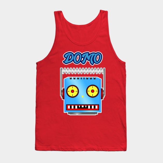 Domo (Blue) Tank Top by Vandalay Industries